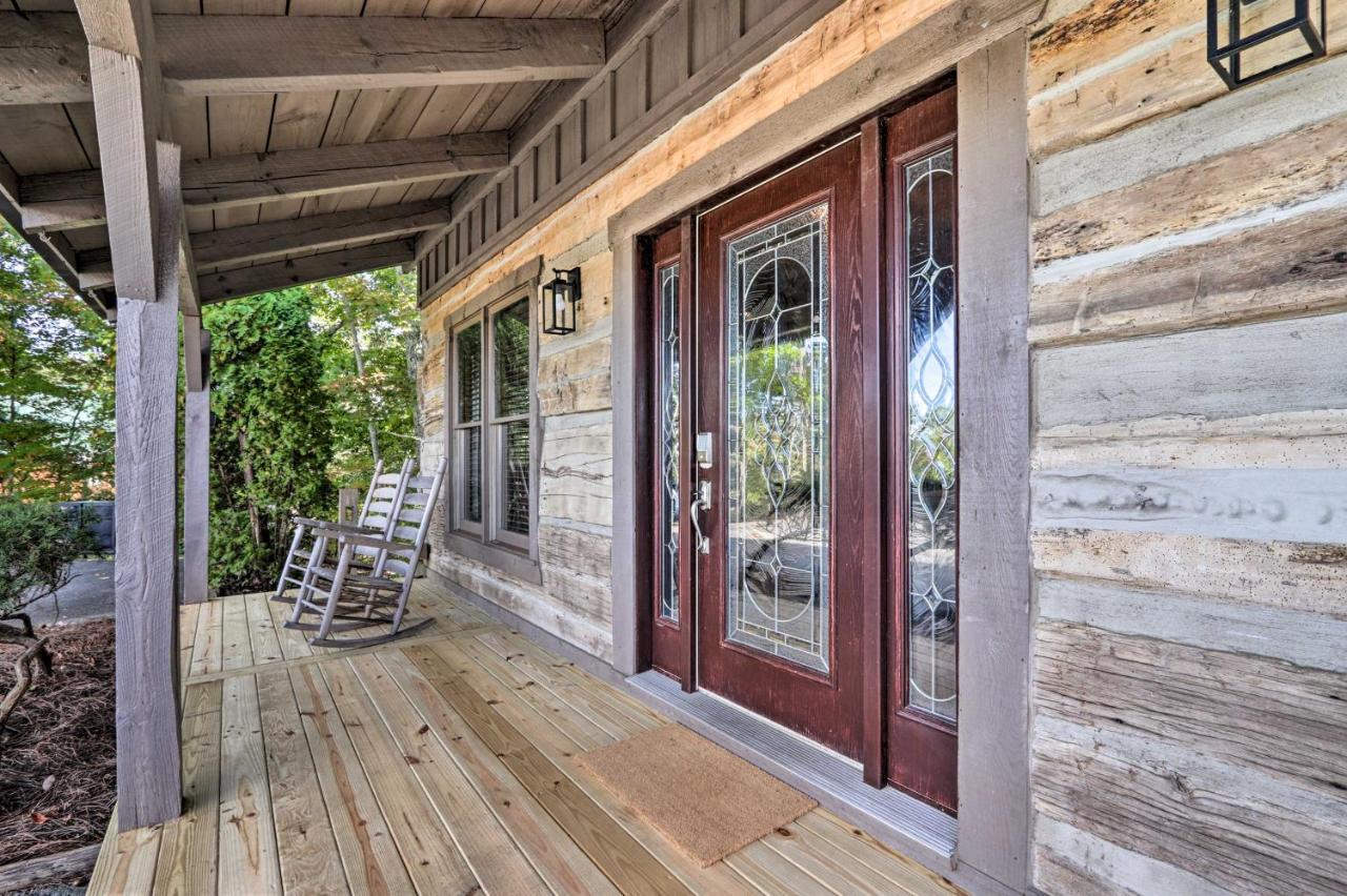 Upscale Gatlinburg Cabin Deck, Fire Pit And Hot Tub Luaran gambar